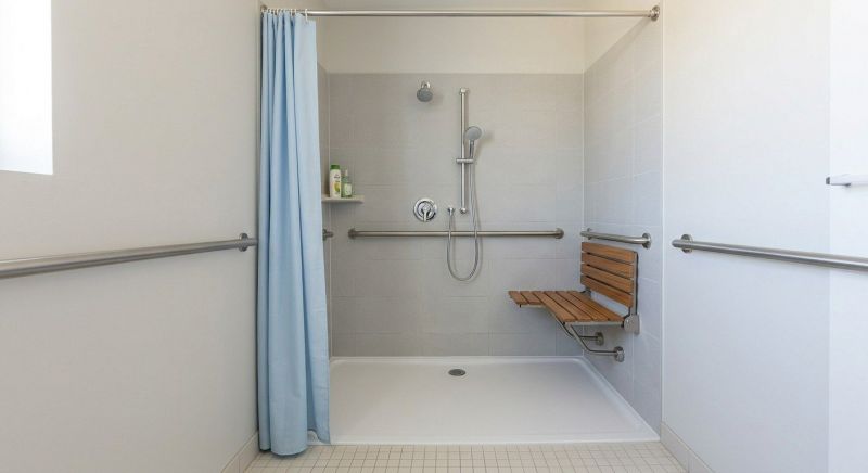 Handicap Shower Installation in Manchester, NH