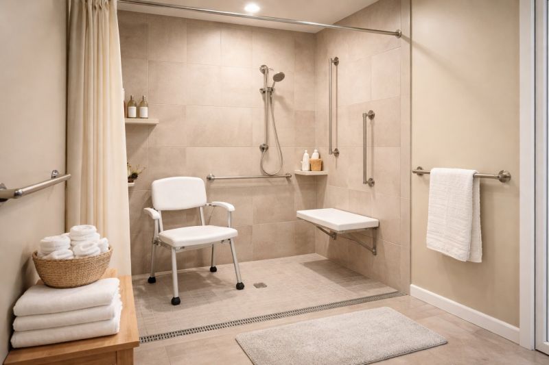 Senior Shower Installation in South Portland, ME