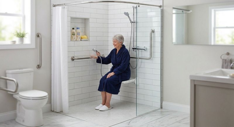 Wet Room Installation in Manchester, NH
